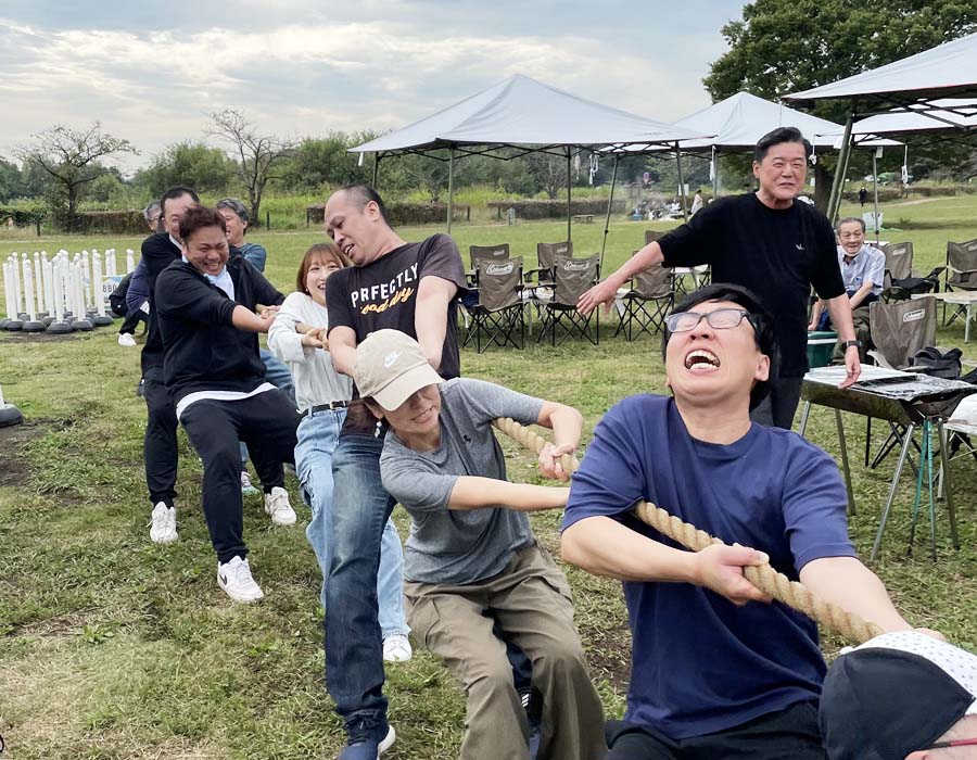チーム対抗綱引き大会