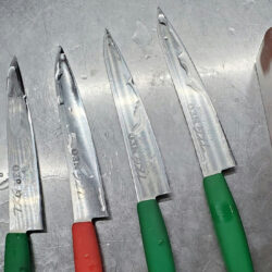 切れ味抜群の研ぎたて包丁