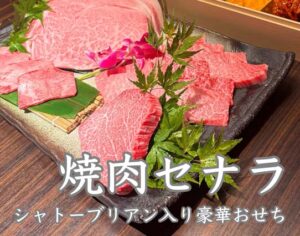 焼肉セナラの韓国おせちはシャトーブリアン入りの豪華三段重がオススメです