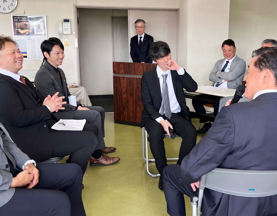 第55期社員総会での廉社長インタビュー